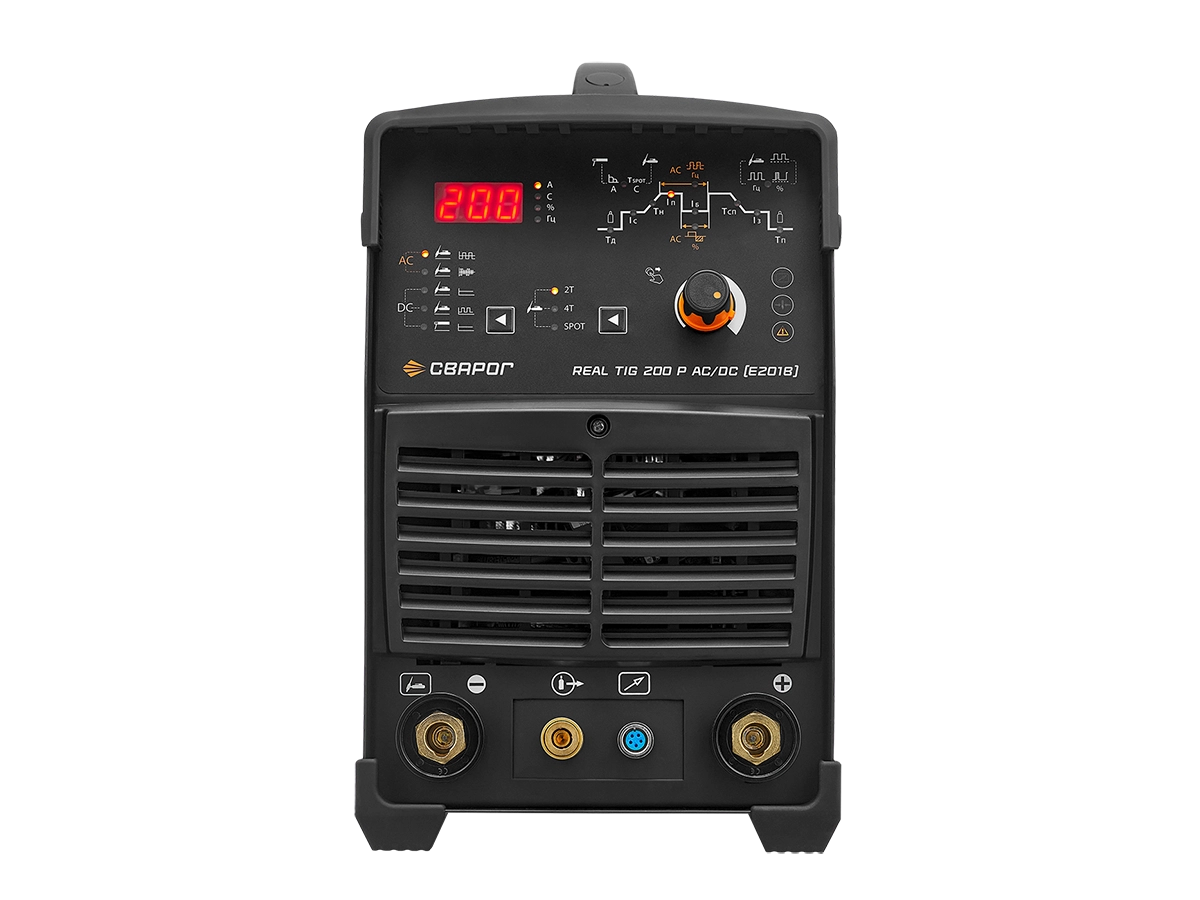 REAL TIG 200 P AC/DC BLACK (E201B) СВАРОГ E201B по лучшей цене с доставкой - интернет-магазин Прогрессивные решения