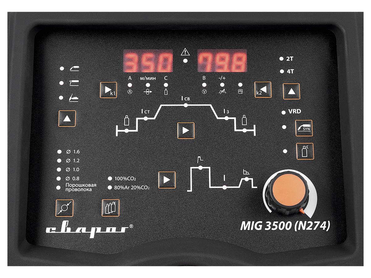 TECH MIG 3500 DIGITAL (N274) СВАРОГ СВАРОГ N274 по лучшей цене с доставкой - интернет-магазин Прогрессивные решения