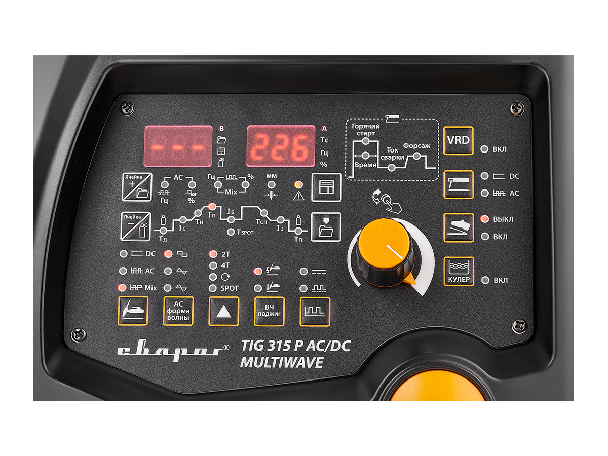PRO TIG 315 P AC/DC MULTIWAVE (E202) СВАРОГ E202 по лучшей цене с доставкой - интернет-магазин Прогрессивные решения