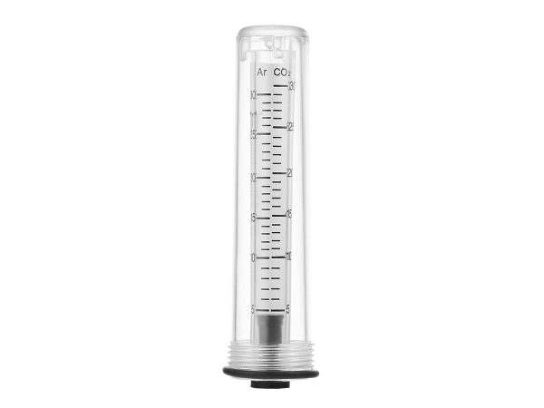 Ротаметр-колба комплект для регуляторов PRO CONTROL AR/CO2 1Р/2Р (Ar/CO2 5-30л/мин, поплавковый) СВАРОГ  по лучшей цене с доставкой - интернет-магазин Прогрессивные решения