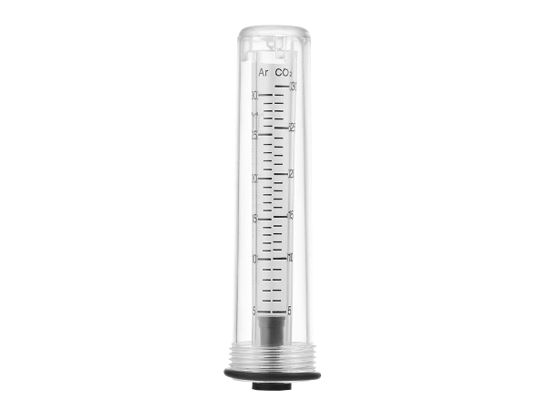 Ротаметр-колба комплект для регуляторов PRO CONTROL AR/CO2 1Р/2Р (Ar/CO2 5-30л/мин, поплавковый) СВАРОГ  по лучшей цене с доставкой - интернет-магазин Прогрессивные решения