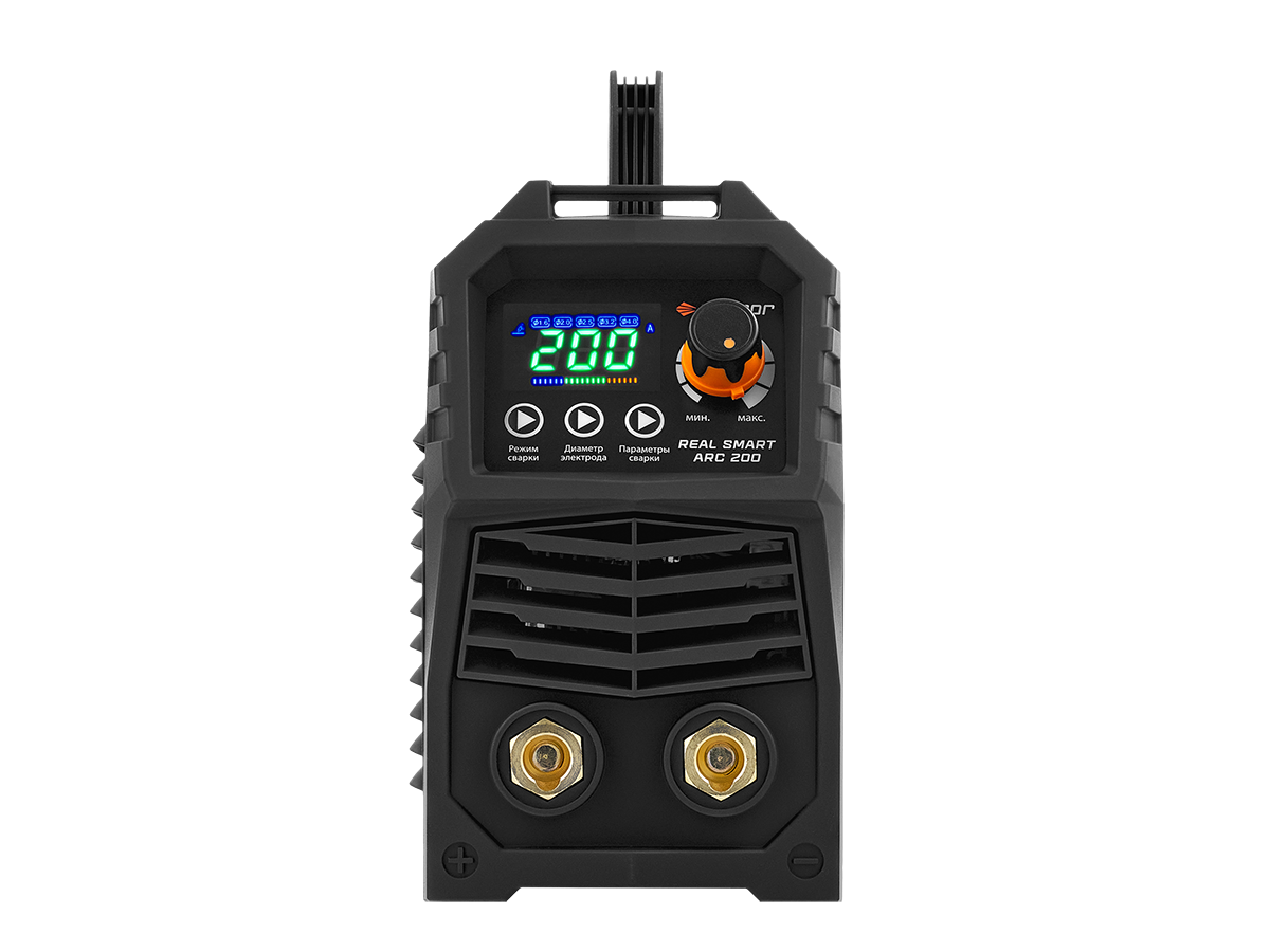 REAL SMART ARC 200 BLACK (Z28303) СВАРОГ Z28303 по лучшей цене с доставкой - интернет-магазин Прогрессивные решения