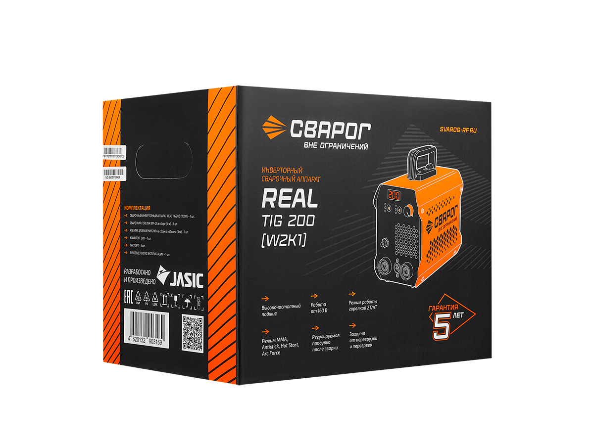 REAL TIG 200 (W2K1) СВАРОГ W2K1 по лучшей цене с доставкой - интернет-магазин Прогрессивные решения