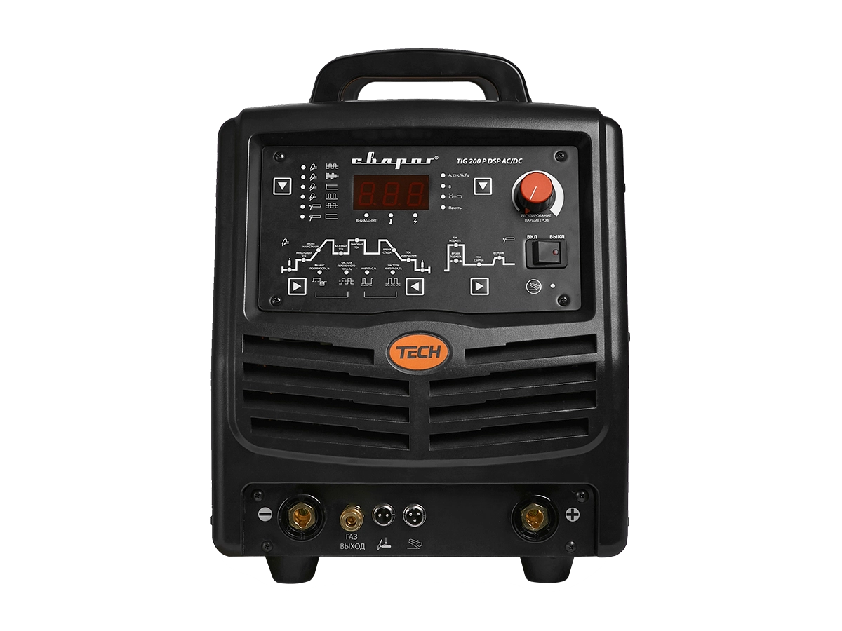 TECH TIG 200 P DSP AC/DC (E104) СВАРОГ E104 по лучшей цене с доставкой - интернет-магазин Прогрессивные решения
