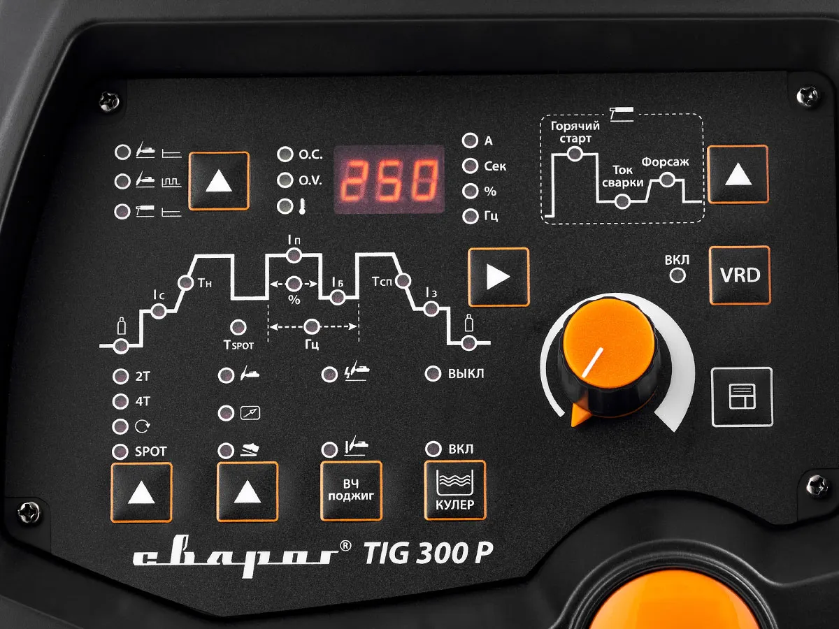 PRO TIG 300 P (W232) СВАРОГ W232 по лучшей цене с доставкой - интернет-магазин Прогрессивные решения