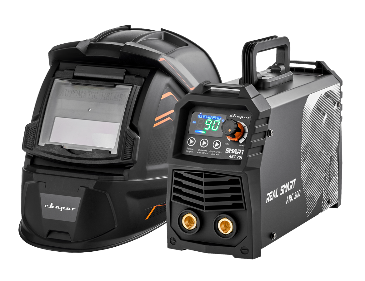 REAL SMART ARC 200 BLACK (Z28303) СВАРОГ Z28303 по лучшей цене с доставкой - интернет-магазин Прогрессивные решения