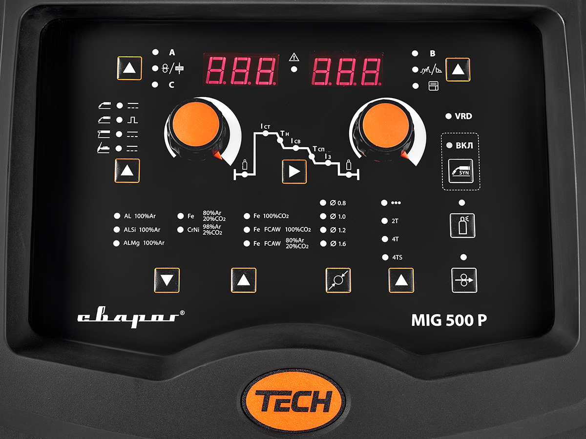 TECH MIG 500 P (N36801) СВАРОГ N36801 по лучшей цене с доставкой - интернет-магазин Прогрессивные решения