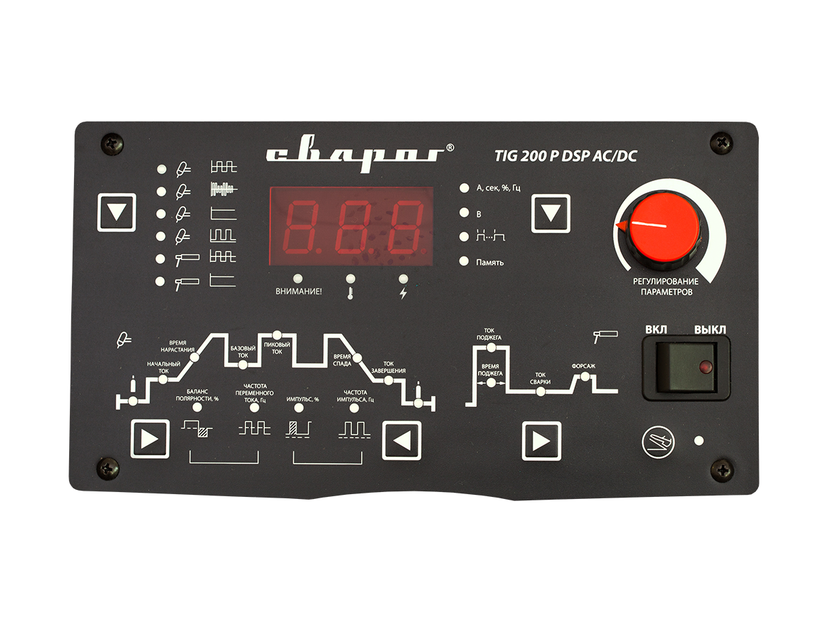 TECH TIG 200 P DSP AC/DC (E104) СВАРОГ E104 по лучшей цене с доставкой - интернет-магазин Прогрессивные решения