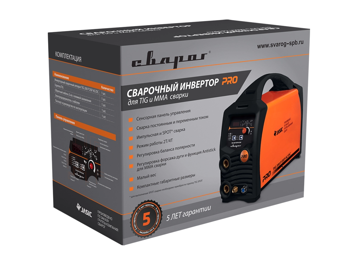 PRO TIG 200 P DSP AC/DC (E201) СВАРОГ E201 по лучшей цене с доставкой - интернет-магазин Прогрессивные решения