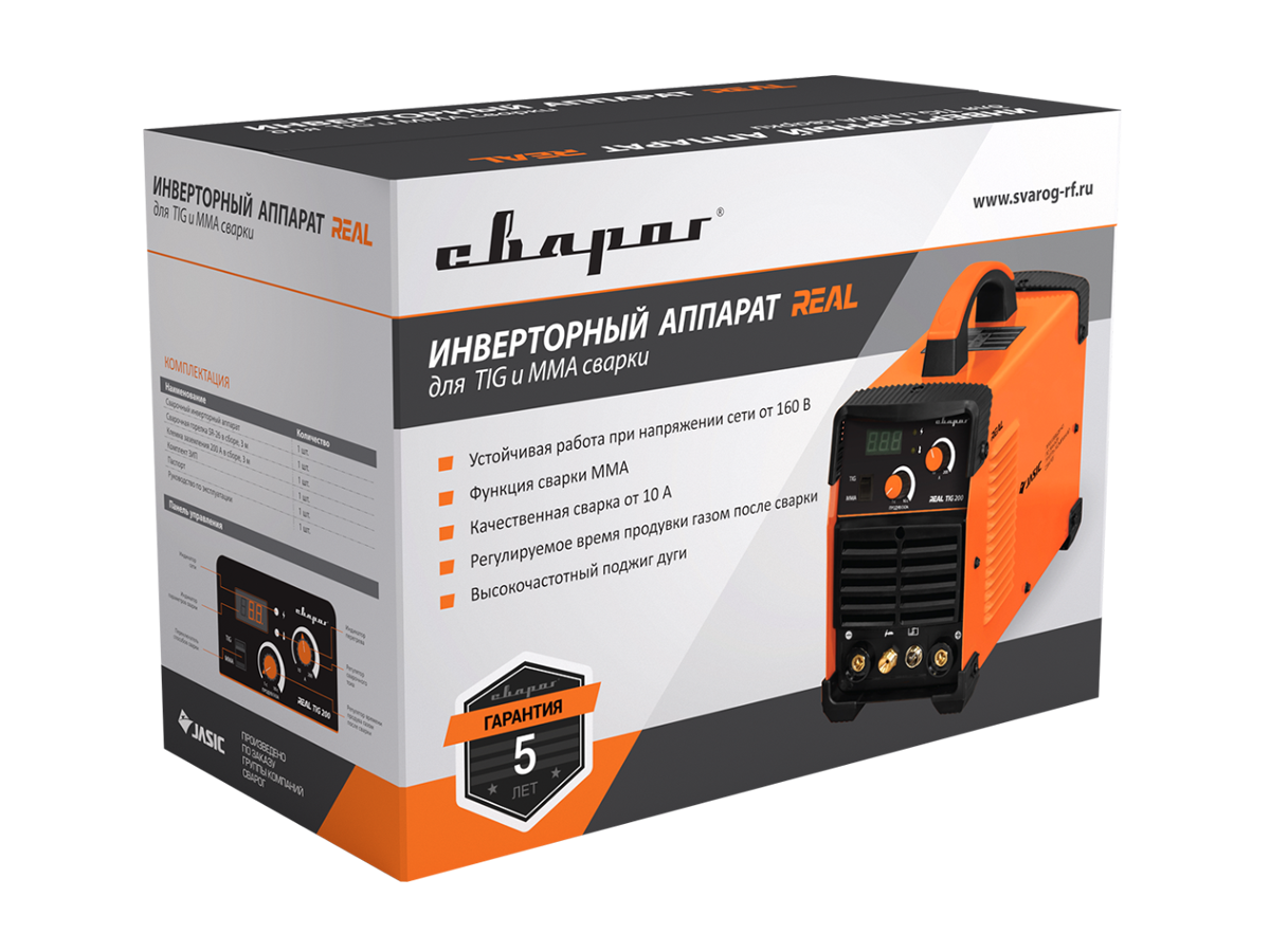 REAL TIG 200 (W223) СВАРОГ W223 по лучшей цене с доставкой - интернет-магазин Прогрессивные решения
