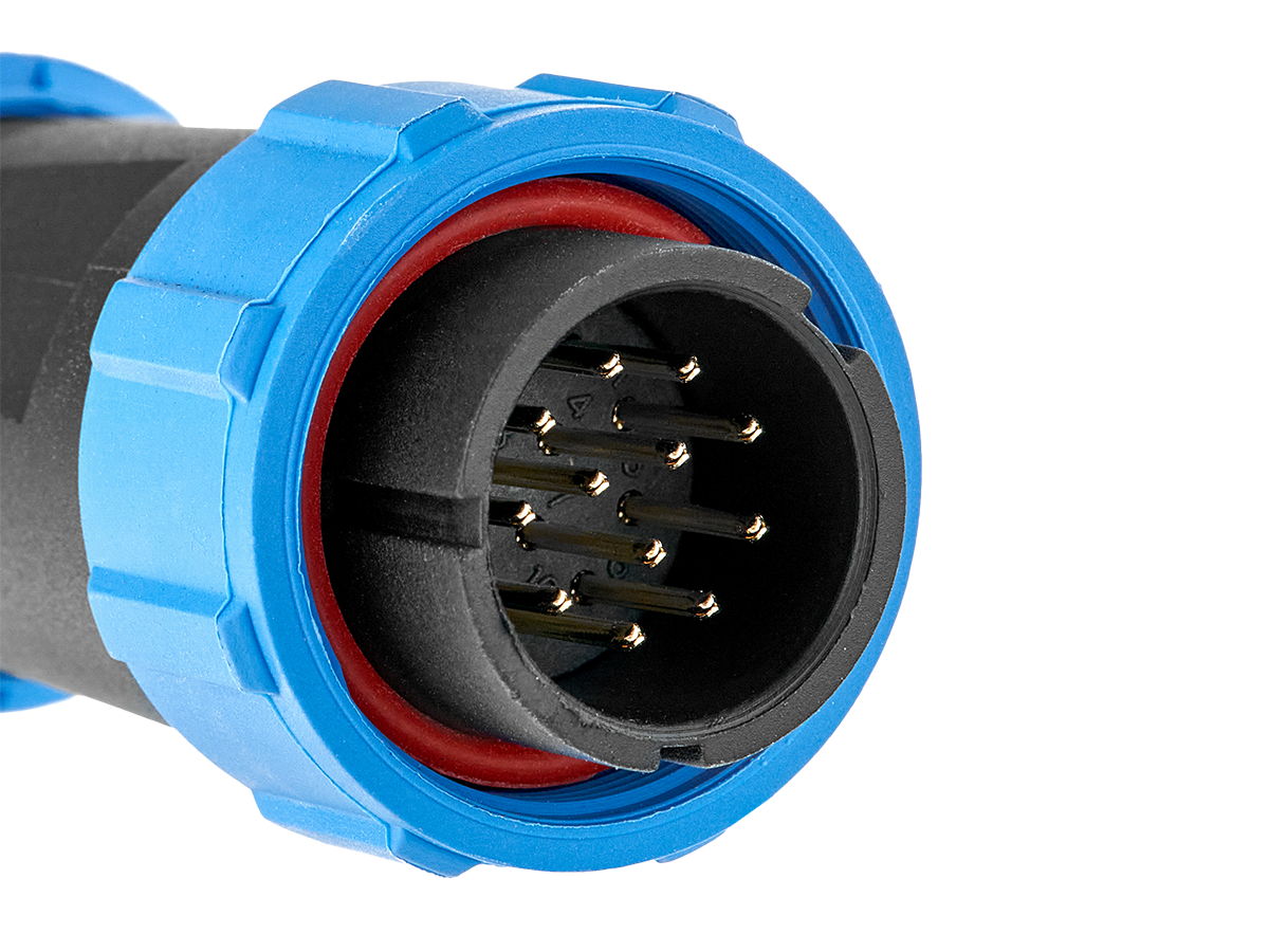 Разъём 12-pin IHQ0147 (штекер) СВАРОГ  по лучшей цене с доставкой - интернет-магазин Прогрессивные решения