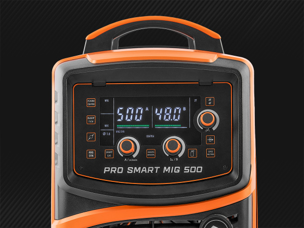 PRO SMART MIG 500 продуман на максимум